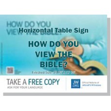 HPT-30 - "How Do You View The Bible" - Table